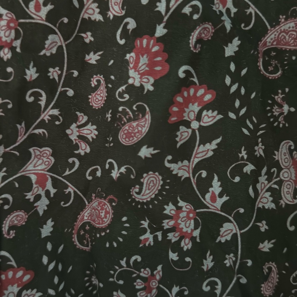 Paisley button down